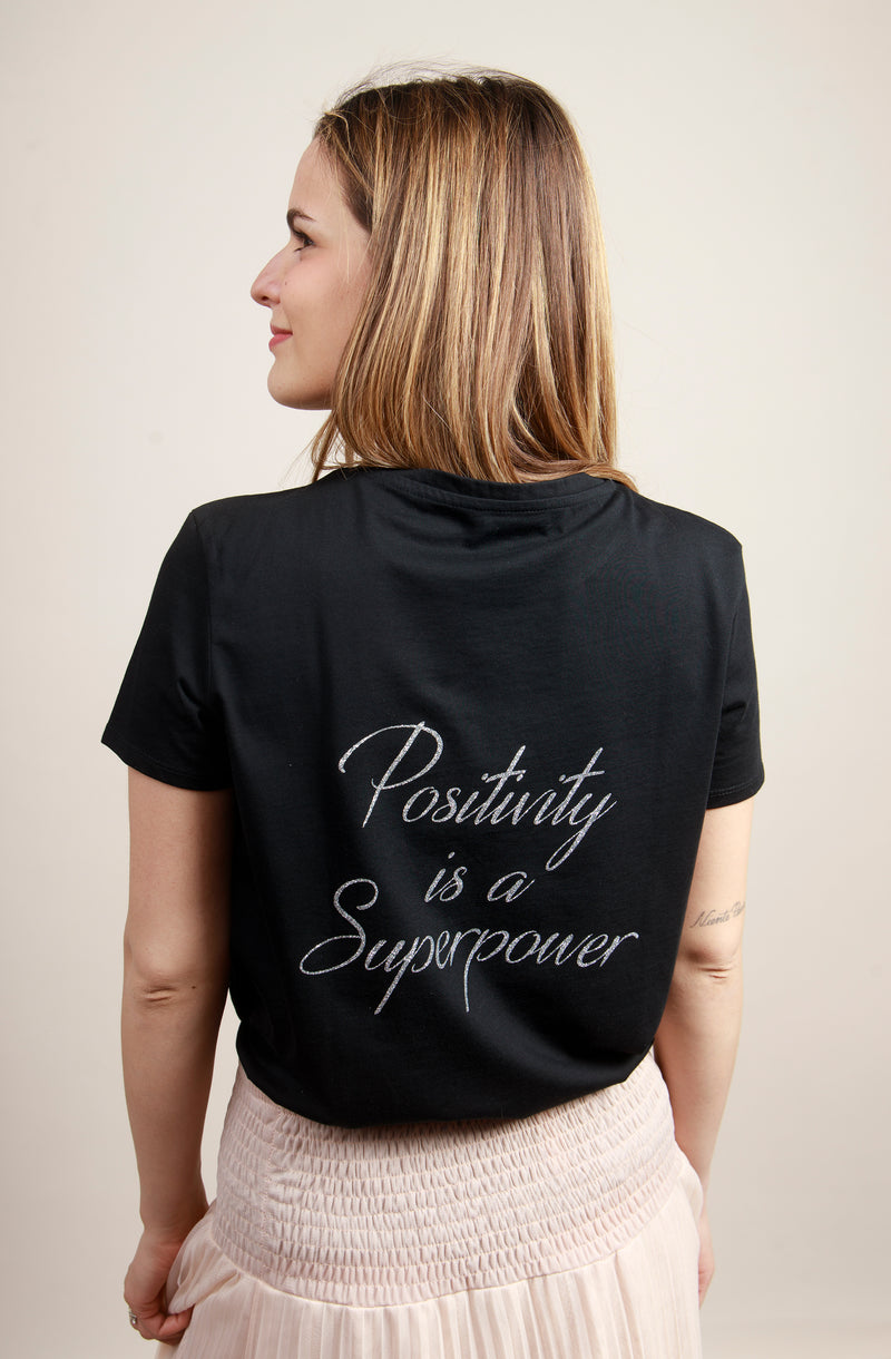 "positivity is a superpower"