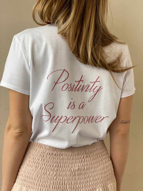 "positivity is a superpower"